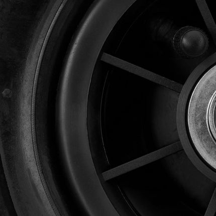 Wheelbarrow wheels PU rubber, 2 pcs.