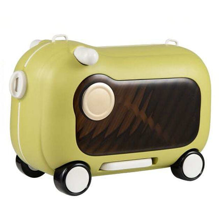 Wheeled Toddler Suitcase with Seat – Green, 25 kg Capacity