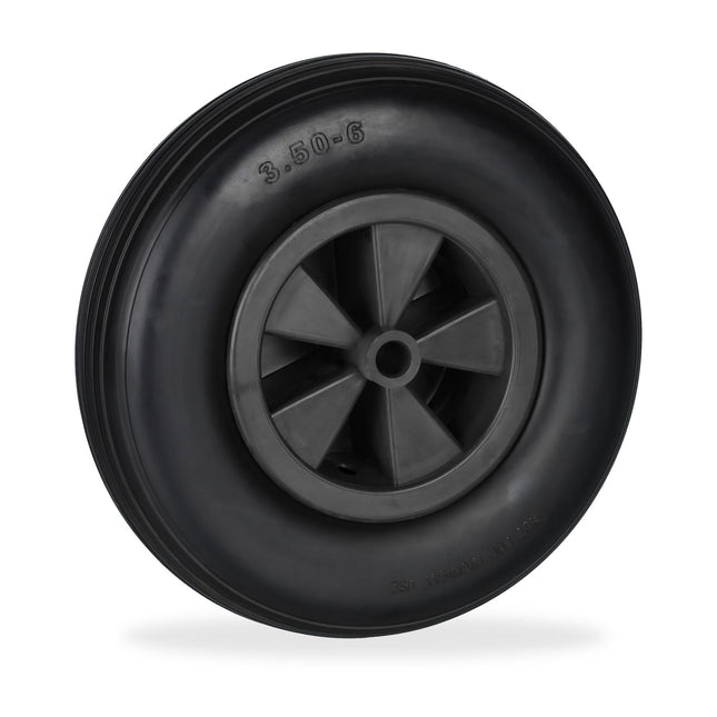 Wheel for wheelbarrow 3.50-6 in black