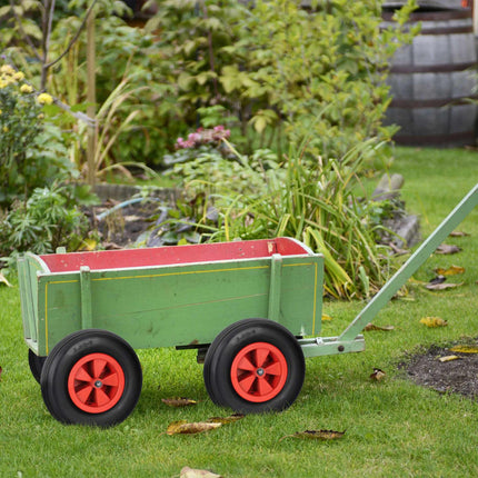 Wheel for wheelbarrow 3.50-6 in black/red