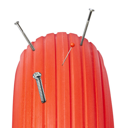 Wheel for wheelbarrow 3.50-6 in red/black