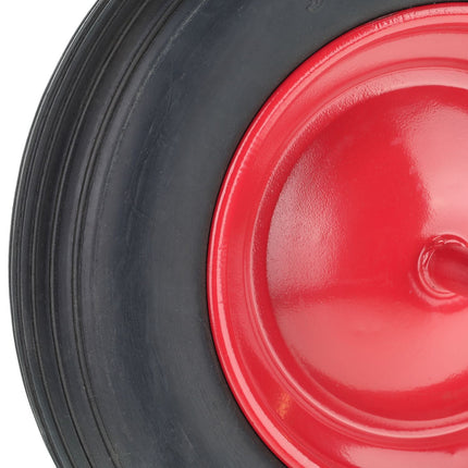 Wheel for wheelbarrow 3.50-8 with fixed axle