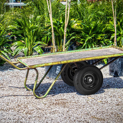 Wheel for wheelbarrow 4.00-8 with axle