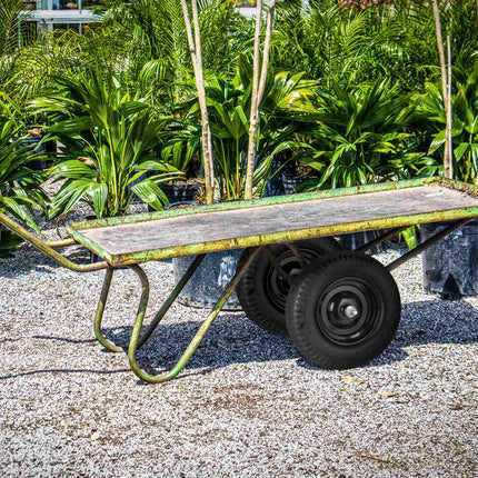 Wheel for wheelbarrow 4.00-8 with axle
