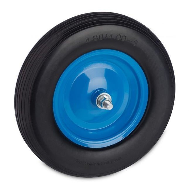 Wheel for wheelbarrow 4.80 4.00-8 + axle