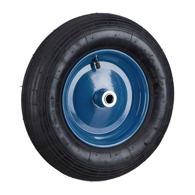 Wheel for wheelbarrow 4.80 4.00-8 blue rim