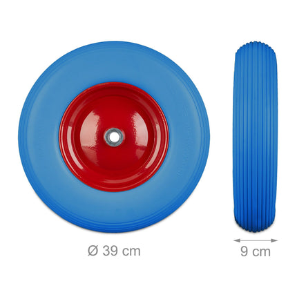 Wheel for wheelbarrow 4.80 4.00-8 solid rubber