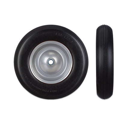 Wheel for wheelbarrow 4.80 4.00-8 solid rubber