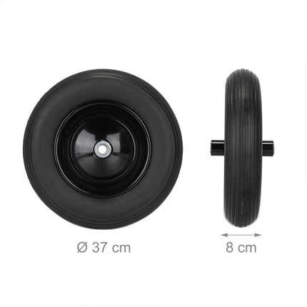 Wheel for wheelbarrow PU 3.50-8