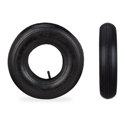 Wheel set for wheelbarrow with tube 4.00-6"