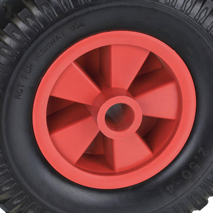 Wheels for wheelbarrow 2.50-4 in sets of 2