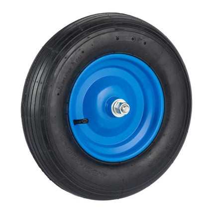 Wheels for wheelbarrow with pneumatic tires 4.00-8 axle