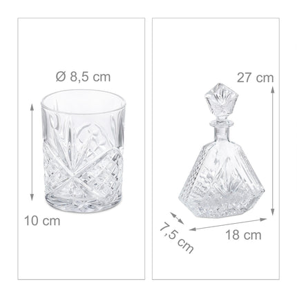 Whiskey set 5 parts
