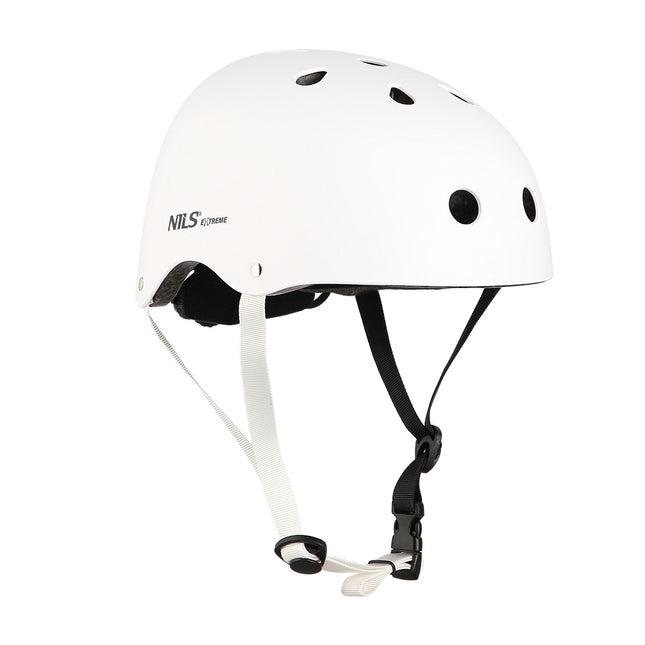 White Bicycle Helmet, Size M (55-58cm)