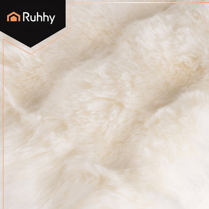 White Blanket 160x100 cm – Soft, Durable, Polyester