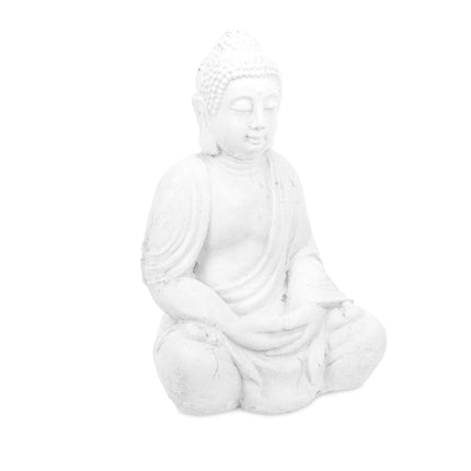 White Buddha figure 70 cm