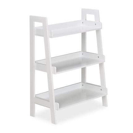 White Freestanding Shelf with 4 Levels