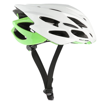 White-Green Size M (55-61) Cycling Helmet