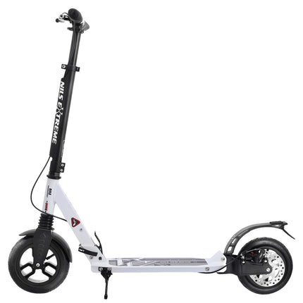 White Kick Scooter, Foldable, Lightweight Design