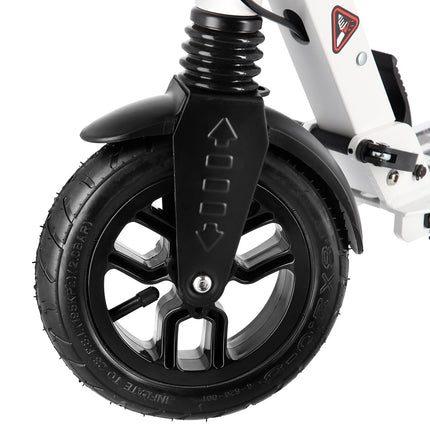 White Kick Scooter, Foldable, Lightweight Design