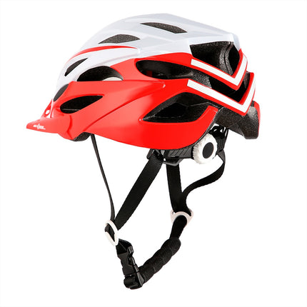 White-Red Size L Helmet, 59-65cm