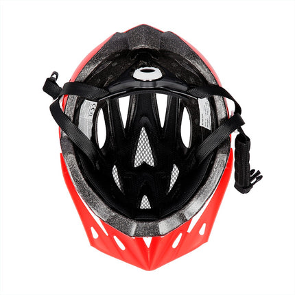 White-Red Size L Helmet, 59-65cm