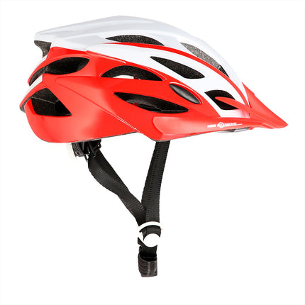 White-Red Size L Helmet, 59-65cm