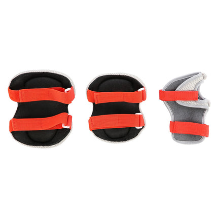 White Size S Protective Gear Set