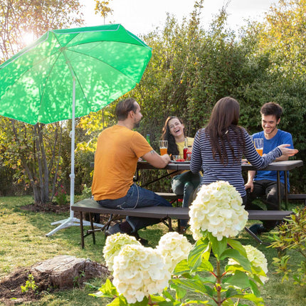 White Tripod Parasol Stand
