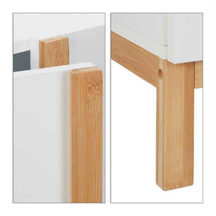 White base cabinet