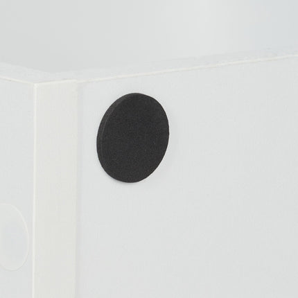 White bookshelf