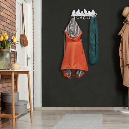 White coat hanger in monkey design