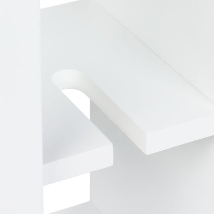 White niche cart