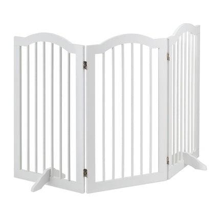 White security gate 92 cm