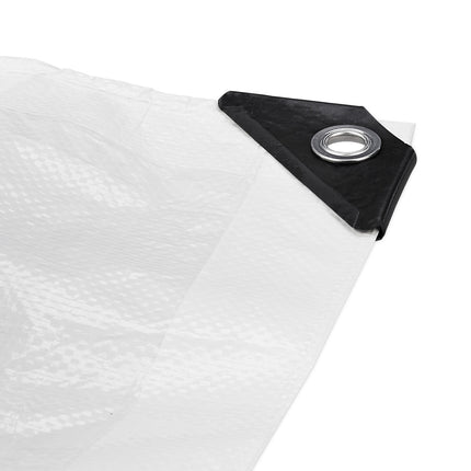 White tarpaulin 140 g/m²
