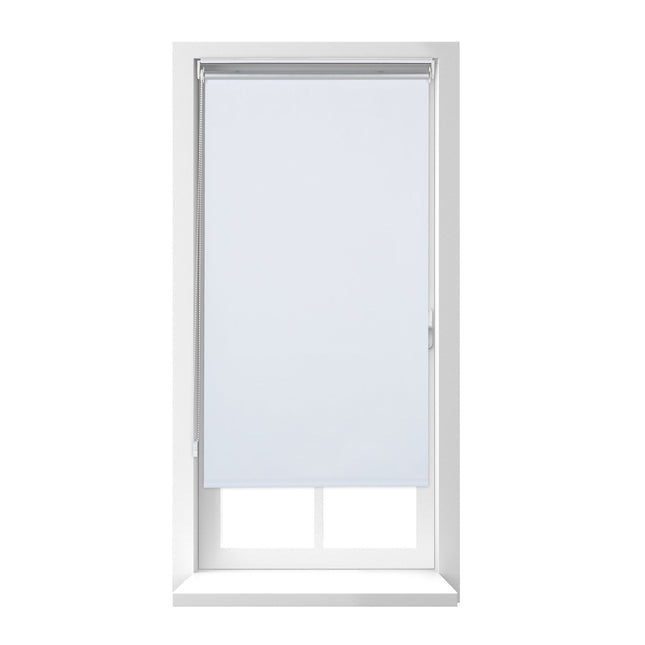White thermal roller blind 160 cm long