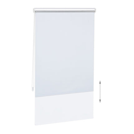 White thermal roller blind 160 cm long