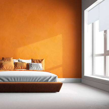 White thermal roller blind 160 cm long