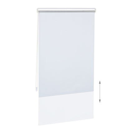 White thermal roller blind 220 cm long