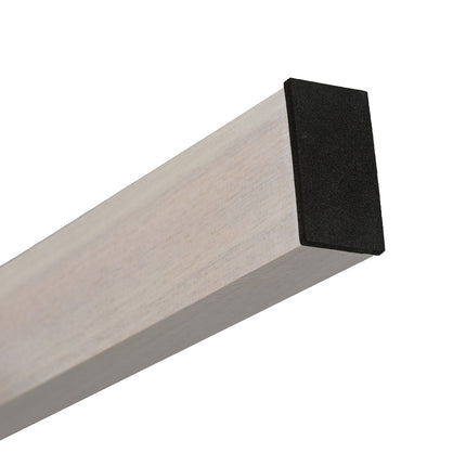 White towel rack with 6 pegs