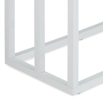 White towel rail 3 rails