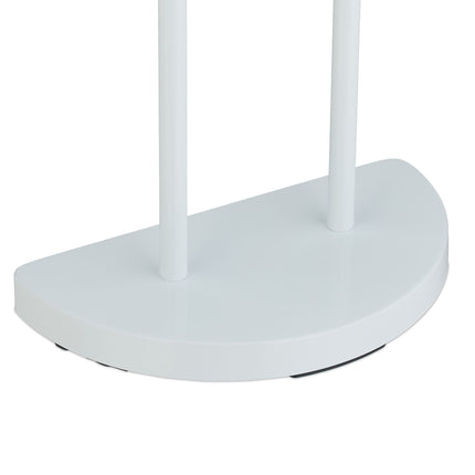 White towel rail with 3 rails