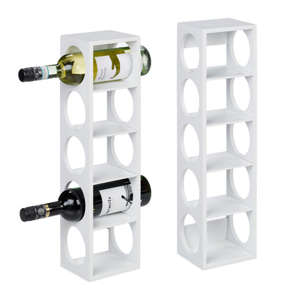 White wine rack set of 2