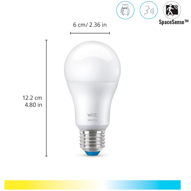 WiFi Smart LED E27 60W 806lm Warm-cool white 1-pack