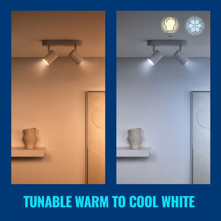 WiFi Smart LED GU10 50W 345lm Warm-cool white 1-pack