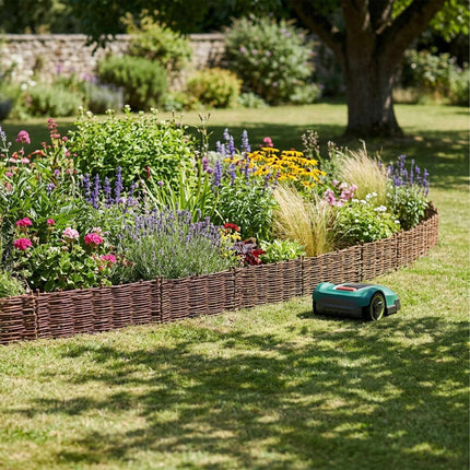 Willow Garden Border, Flexible Wicker Bed Edging