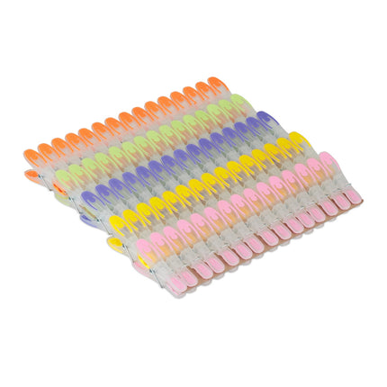 Windproof Clothes Pegs, Soft-Grip, 75 Pack