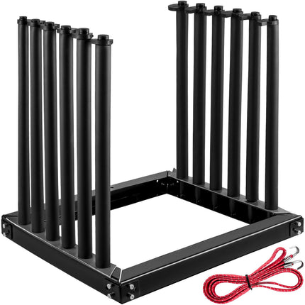 Windshield Truck Rack, 5-Lite Steel, 24-Inch Height