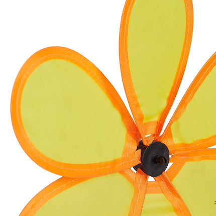 Wind spinner flower outdoors