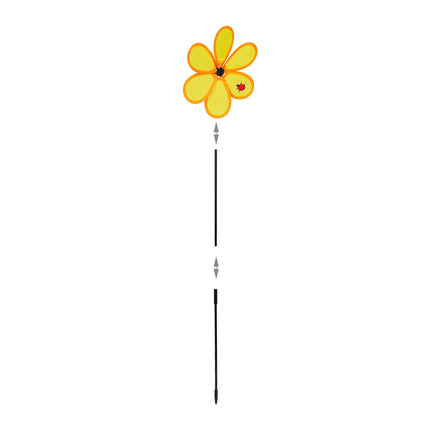 Wind spinner flower outdoors